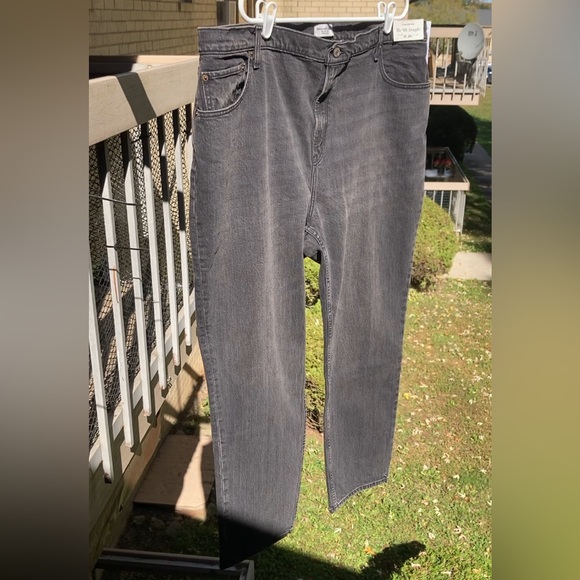 Abercrombie & Fitch Ultra High Rise The 90s Straight Jeans Size 35 Plus Size 20 - Picture 14 of 17